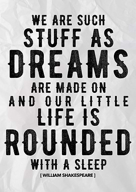 Stuff As Dreams