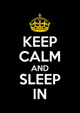 keep calm motivation art