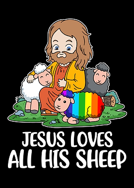 Jesus Loves All His Sheep