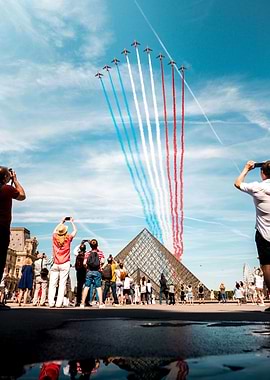 July 14 at the Louvre