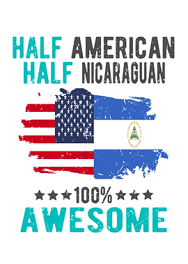 Nicaragua flag French