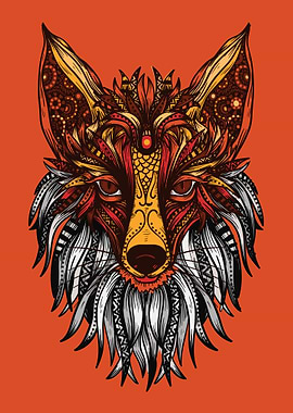 Mandala Fox