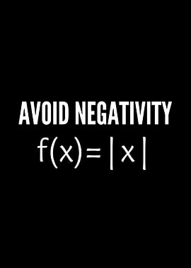 Humorous Avoid Negativity