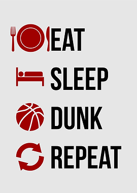 eat sleep dunk repeat