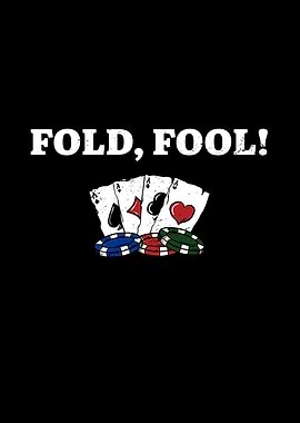 Fold Fool Card Games Funny