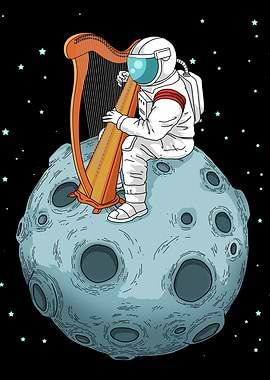 Harp Music Gift Harpist