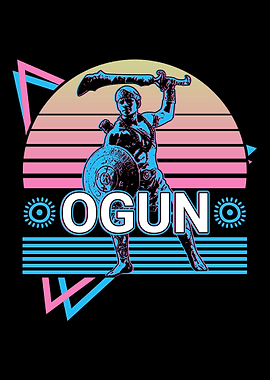 Ogun Orisha African Deity