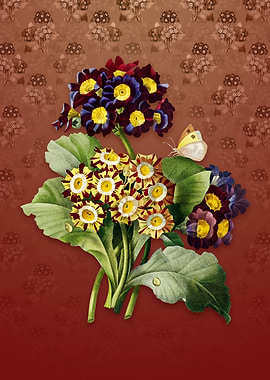 Vintage Antique Flower