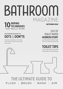Funny Bathroom Magazine 3