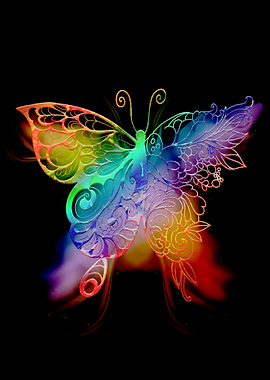 Colorful butterfly
