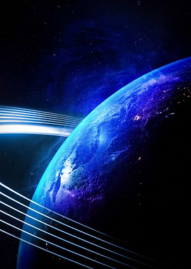 Fantasy Planet Poster