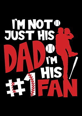 Baseball Dad Son Father