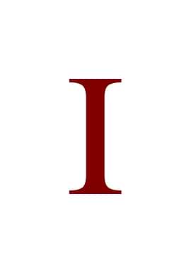 letter I