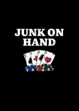 Junk on Hand Poker Card