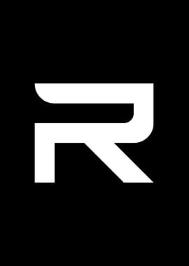 Tesla Font Letter R