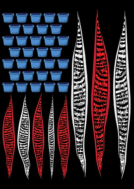 Snake Plant Lover USA Flag