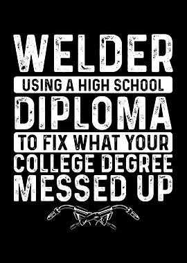 Welder high school diploma