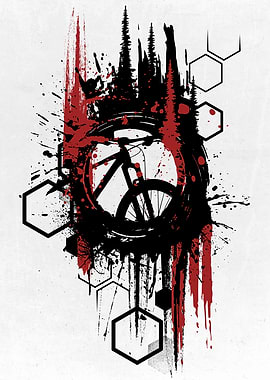 MTB Enduro and Bicycle