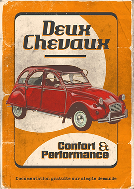 2 CV old advertisement