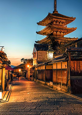Kyoto At Dusk