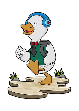 Duck Headphone Backpack