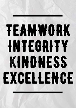 Teamwork Integrity