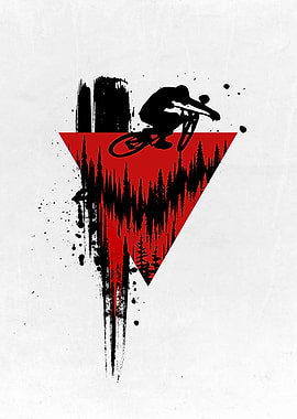 MTB Enduro and Bicycle