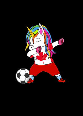 Canada Soccer Dabbing Gift