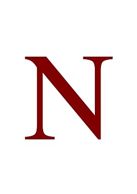 letter N