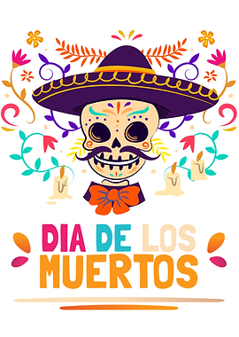 Day of the dead Skull