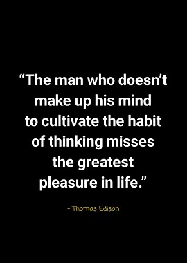Thomas Edison quotes