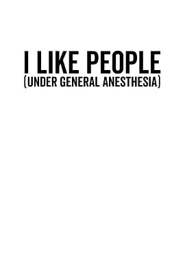 I Like People Under