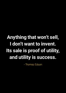 Thomas Edison quotes