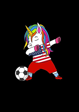USA Soccer Dabbing Gift