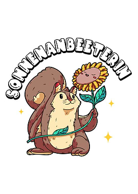 Sonnenanbeeterin Squirrel