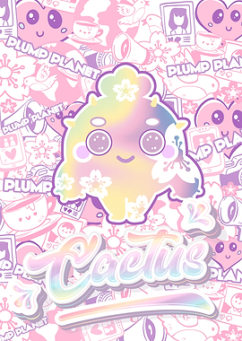 Sakura Pink Cactus Lady