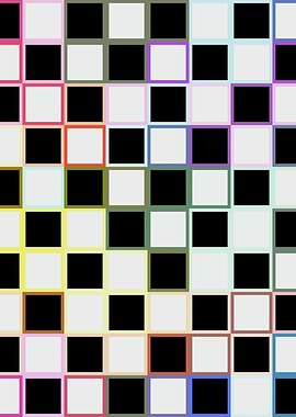 Checkered Chess Board