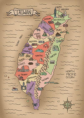 Colorful Vintage Taiwan