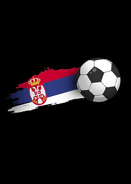Serbia Soccer Ball Gift