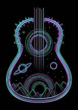 Guitar Music and Space