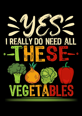 Vegetable Lover Gift Vegan