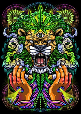 Cannabis Lion