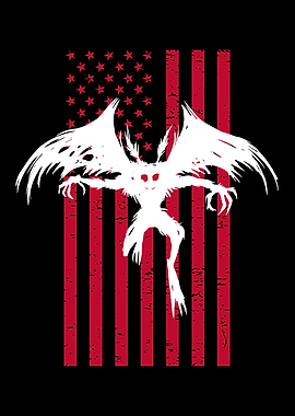 Mothman Cryptid 4th of