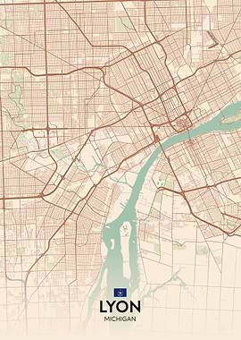 Lyon MI