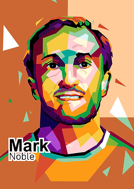 Noble in legend pop art