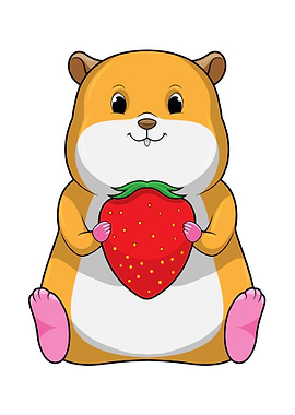 Hamster Strawberry