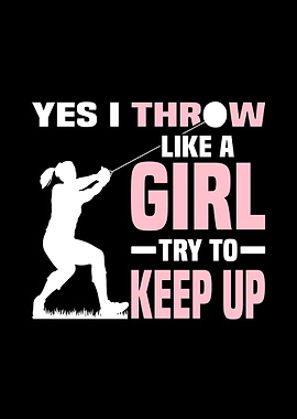 Hammer Throwing Women Gift