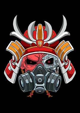 Cyborg Samurai Warrior