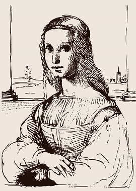 Mona Lisa Sketch