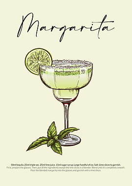 Margarita Cocktail Drink